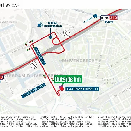 Outside Отель Амстердам