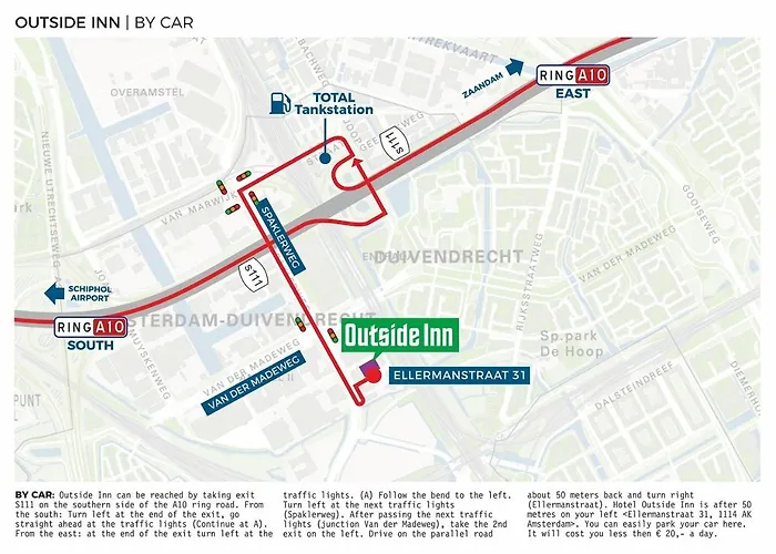 Outside Hotel Amsterdam